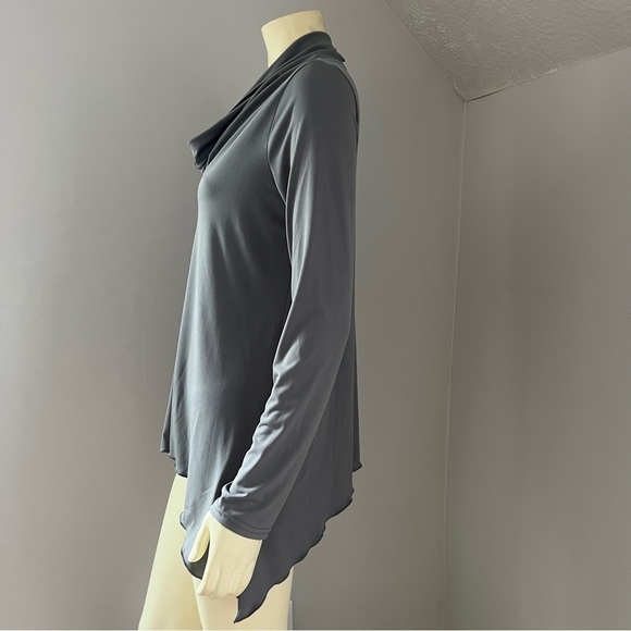 Code Vitesse Collection Cowl Neck Top Wrinkle Free Breathable Fabric Shirt S/P - Picture 4 of 11